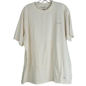 Public Supply NYC Mens SZ 2XL Cream Short Sleeve Streetwear T-Shirt New York
